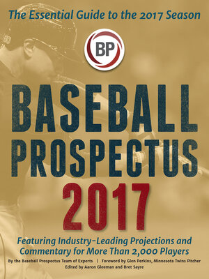 cover image of Baseball Prospectus 2017